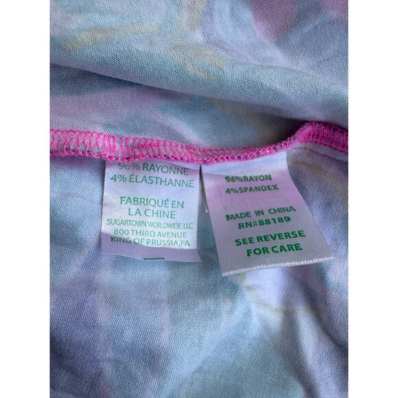 Lilly Pulitzer Mirella Maxi Dress It Was All A Dream Print Ruffle V Neck Large - Picture 10 of 11